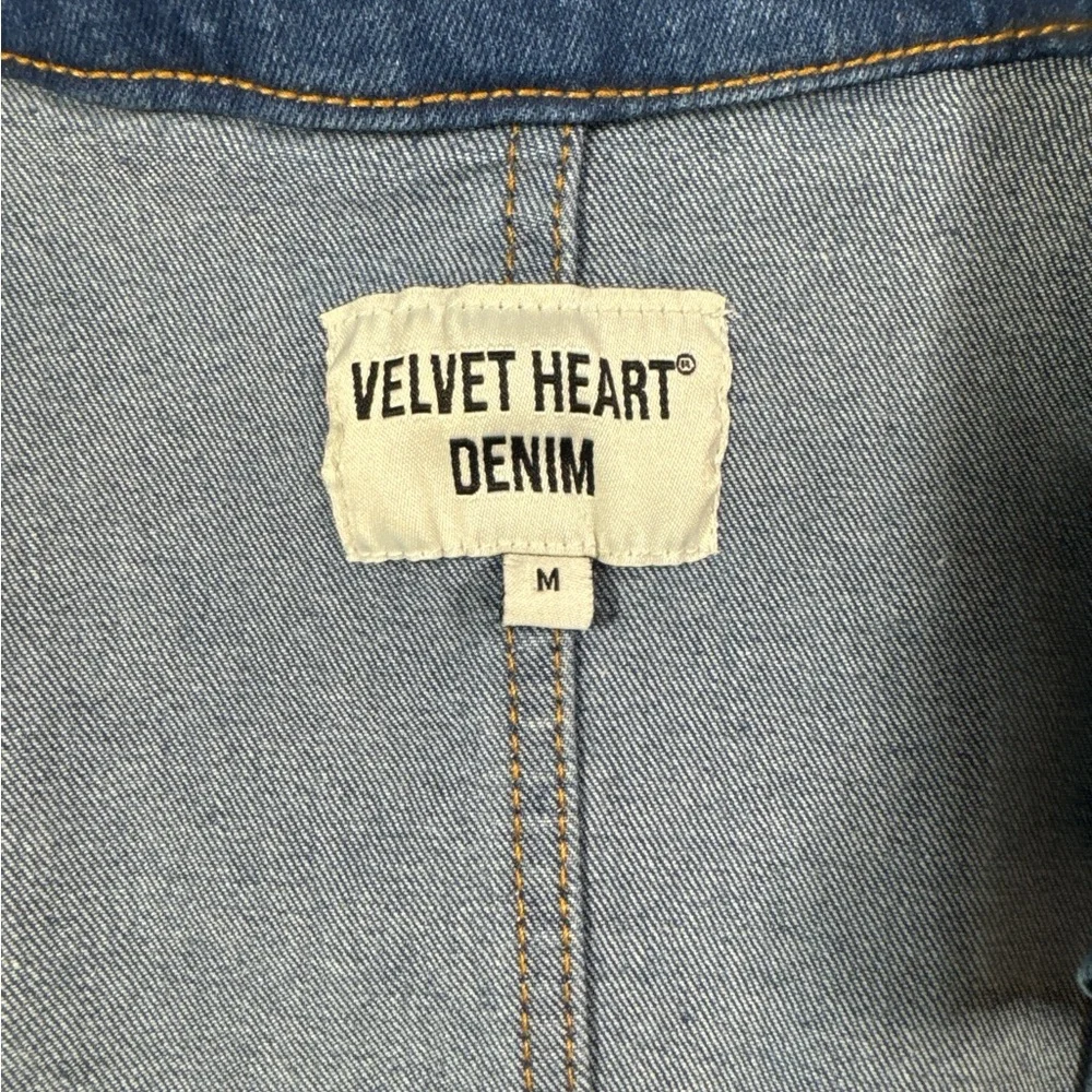 Velvet Heart‎ Blue Denim Jumpsuit